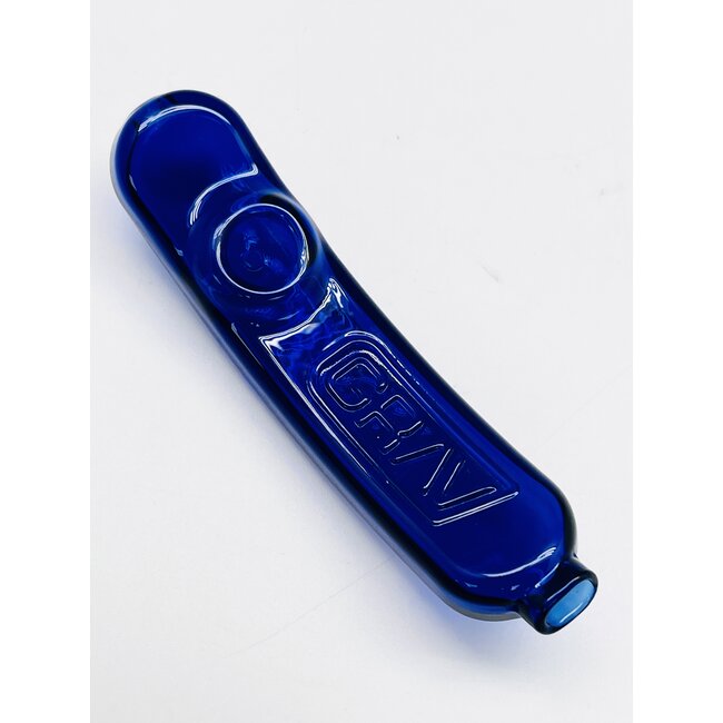 GRAV 5" CURVED STEAMROLLERHAND GLASS PIPE