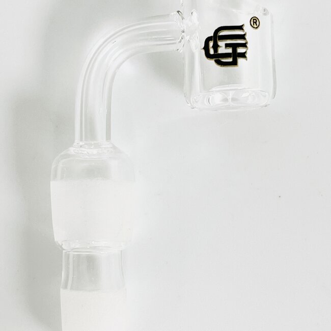 CHRYSTAL GLASS 14/18MM MALE DUAL MALE QUARTZ BANGER