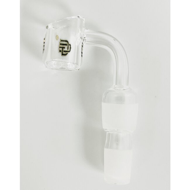 CHRYSTAL GLASS 14/18MM MALE DUAL MALE QUARTZ BANGER