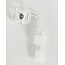 CHRYSTAL GLASS 14/18MM MALE DUAL MALE QUARTZ BANGER