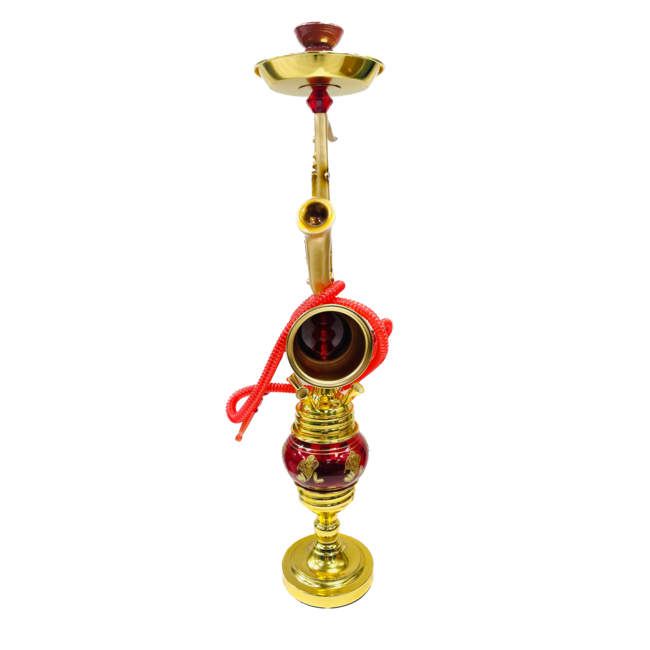 HIGH CLASS LIPE HIGH CLASS LIPE HOOKAH 4 HOSE RED D11