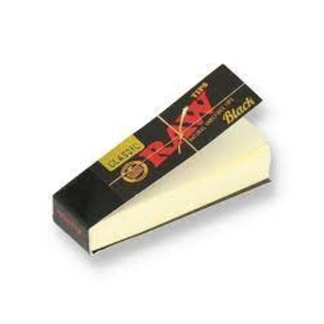 RAW RAW CLASSIC  BLACK  TIPS