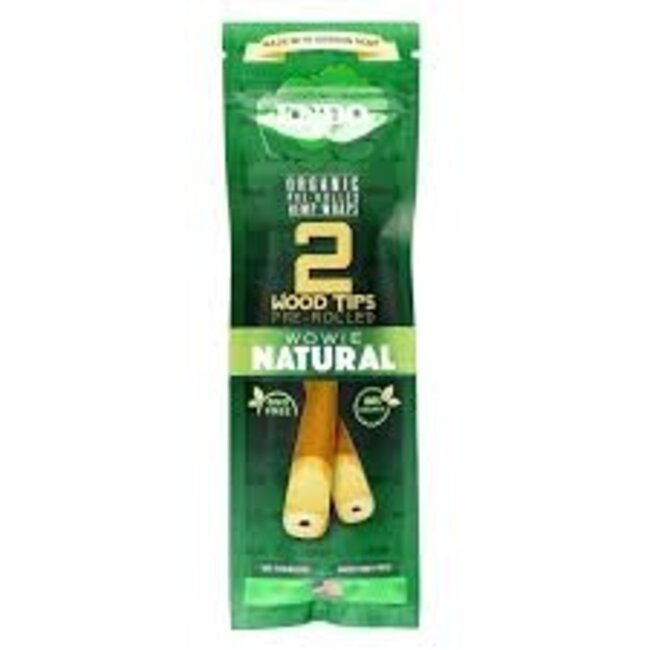 ENDO ENDO WOOD TIPS PRE ROLLED HEMP WRAP