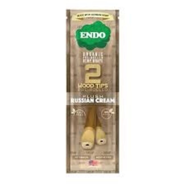 ENDO ENDO WOOD TIPS PRE ROLLED HEMP WRAP