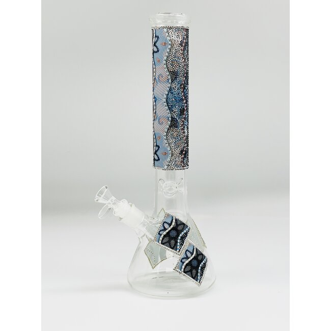 14''-7MM BEAKER WATER BONG C4105