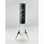 CHRYSTAL GLASS BEAKER WATER BONG 7MM  C4106