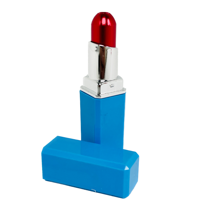 ACRYLIC SMALL  LIPSTICK DISGUISE HAND METAL PIPE-YD4097