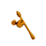 SECRET MUSHROOM GOLD  METAL PIPE -YD026