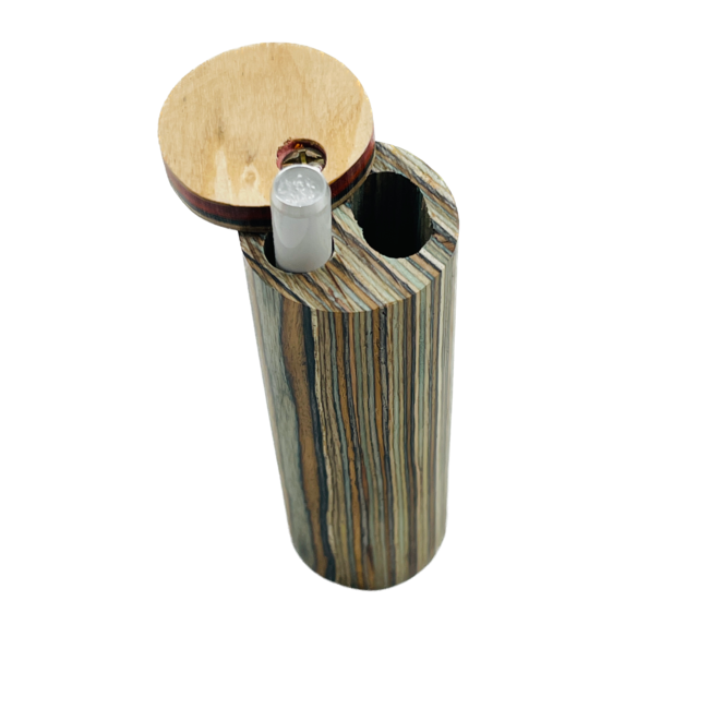 ROUND COLOURFUL DUGOUT WITH ONE HITTER