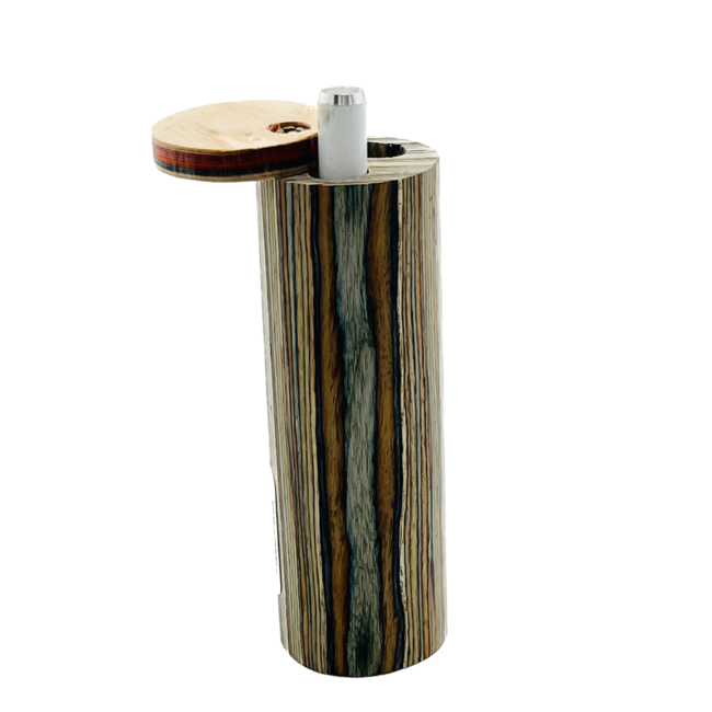 ROUND COLOURFUL DUGOUT WITH ONE HITTER