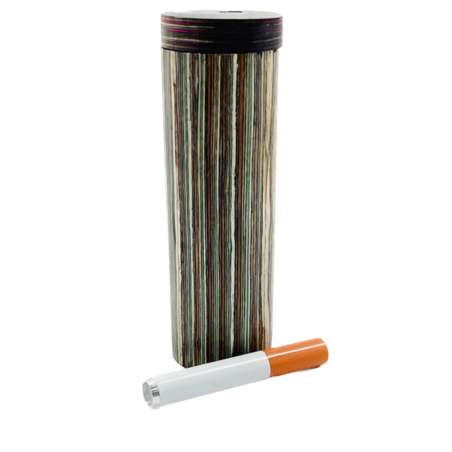 ROUND COLOURFUL DUGOUT WITH ONE HITTER