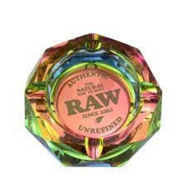 RAW RAW GLASS ASHTRAY
