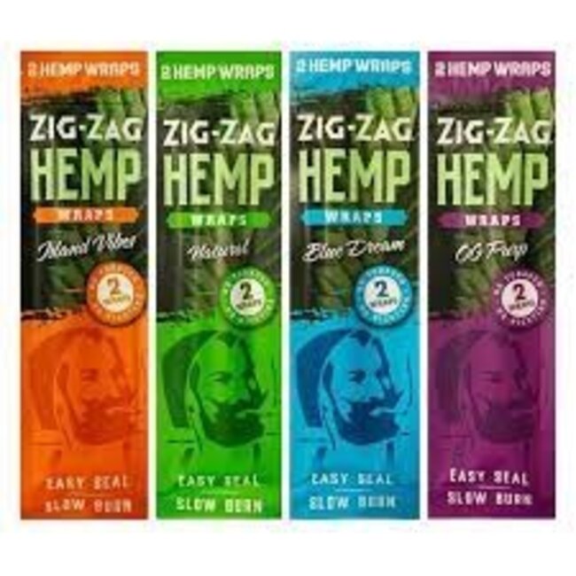 ZIG ZAG ZIG ZAG HEMP WRAP (2 PACK)