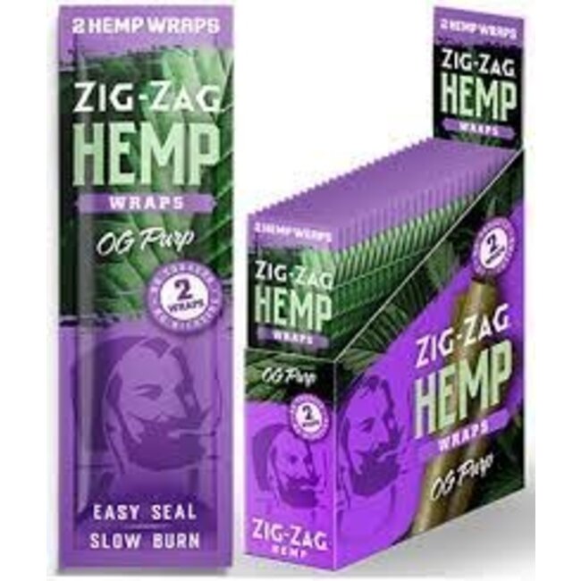 ZIG ZAG ZIG ZAG HEMP WRAP (2 PACK)