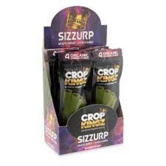 CROP KINGZ CROP KINGZ PREMIUM ORGANIC CONES  KING SIZE (2 PACK)