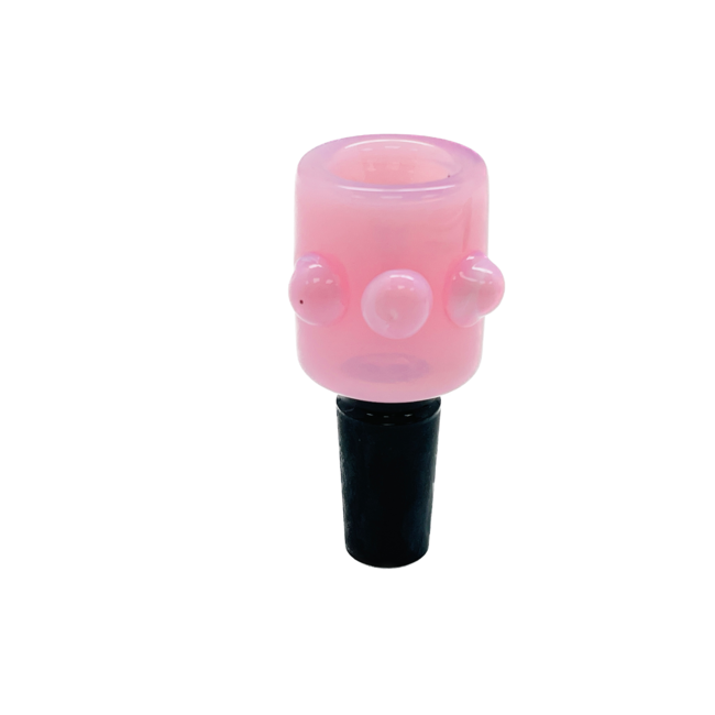 CRYSTAL GLASS 14MM COLOR TUBE GLASS BOWL