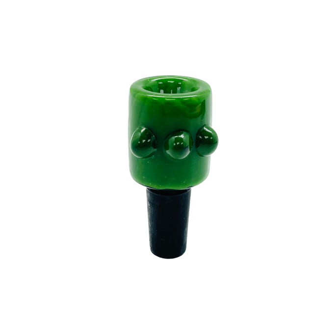 CRYSTAL GLASS 14MM COLOR TUBE GLASS BOWL