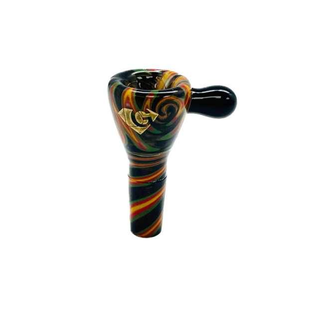 DIAMOND 14MM MULTICOLORED GLASS BOWL