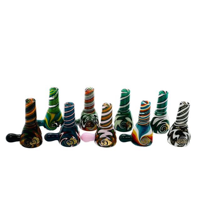 DIAMOND 14MM MULTICOLORED GLASS BOWL