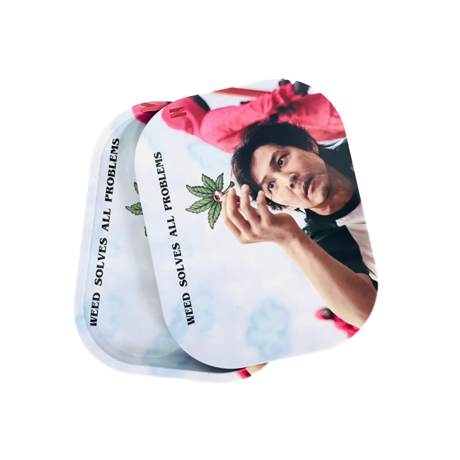 HIPSTER HIPSTER METAL TRAY WITH LID