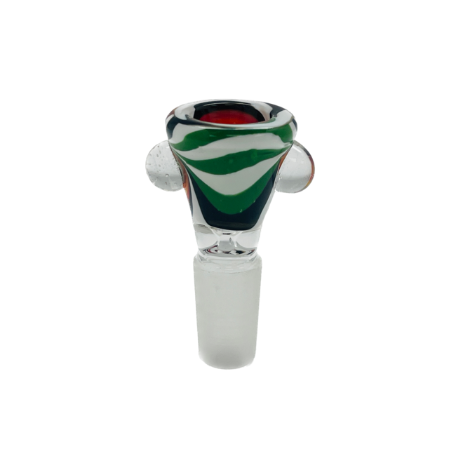 CRYSTAL GLASS 14MM BOWLS WITH  SLIDES GLASS BOWL