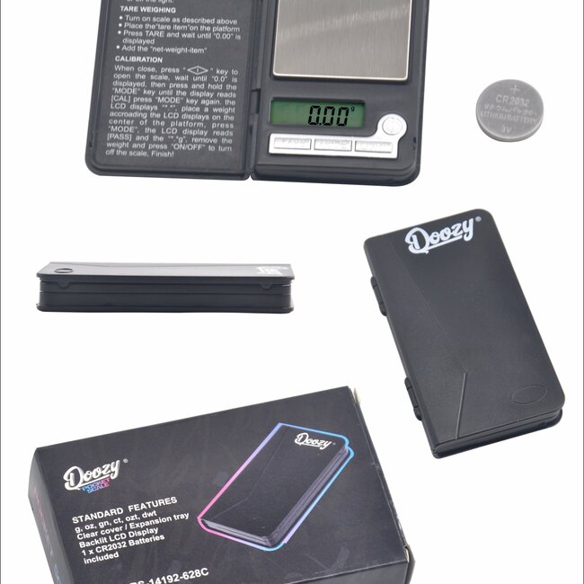 DOOZY DOOZY POCKET SCALE 100G-14192-628C