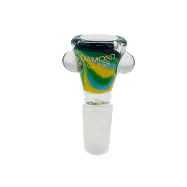 DIAMOND 14MM BOWLS WITH SIDES GLASS BOWL