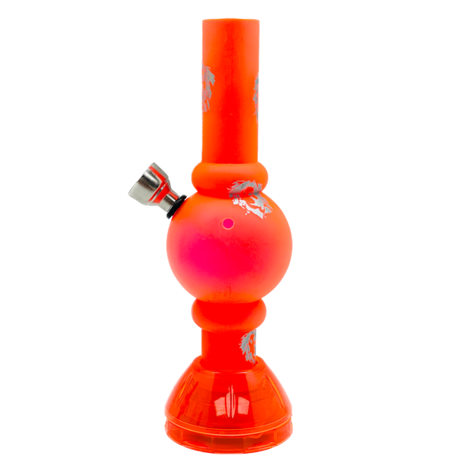 ACRYLIC MINI ACRYLIC HEAD BASE ROLLING STONES  BONG