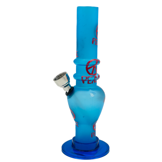 ACRYLIC MINI ACRYLIC PEACE BONG 6.9'' MS-01