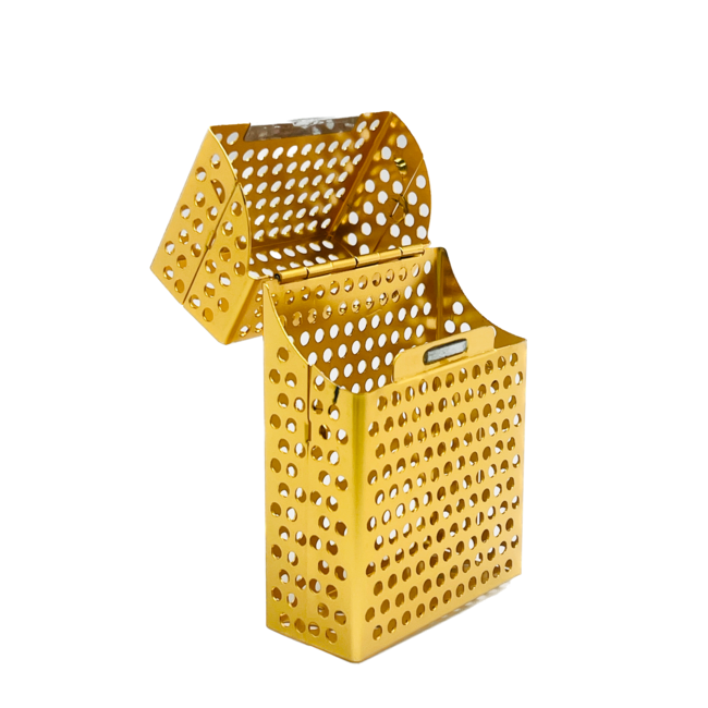 SKULL CREATIVE PORTABLE METAL CIGARETTE BOX-CA104