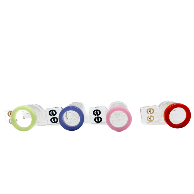 CHEECH GLASS 14MM CLEAR BUILT IN SCREEN GLASS BOWL