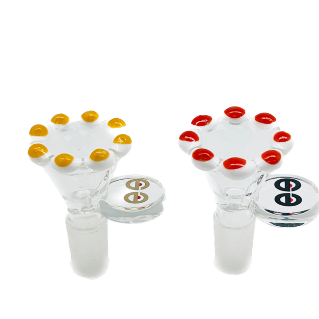 CHEECH GLASS 14MM  FLOWER GLASS BOWL
