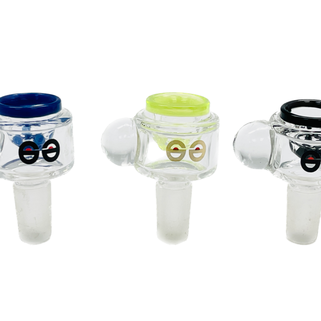 CHEECH GLASS 14MM BIG BUBBLE WITH SCREEN GLASS BOWL