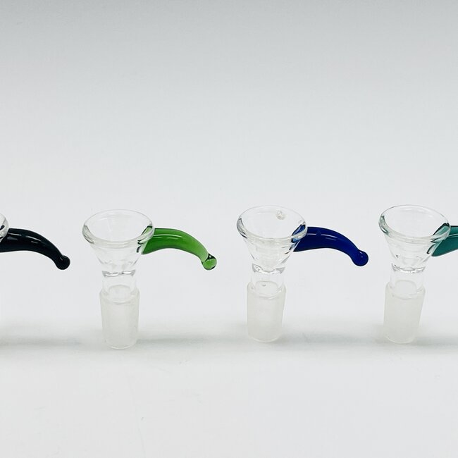 14MM WITH COLOR HANDLE GLASS BOWL