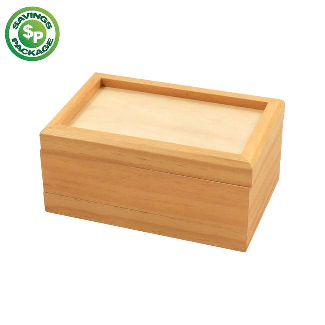 SIFTER BOX WITH MAGNET SAVINGS BOX