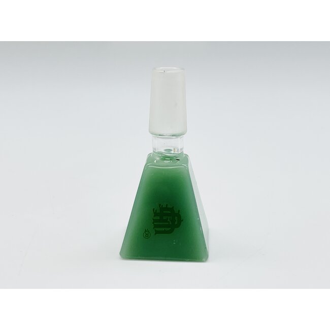 CRYSTAL GLASS 14MM RECTANGULAR CUBE GLASS BOWL