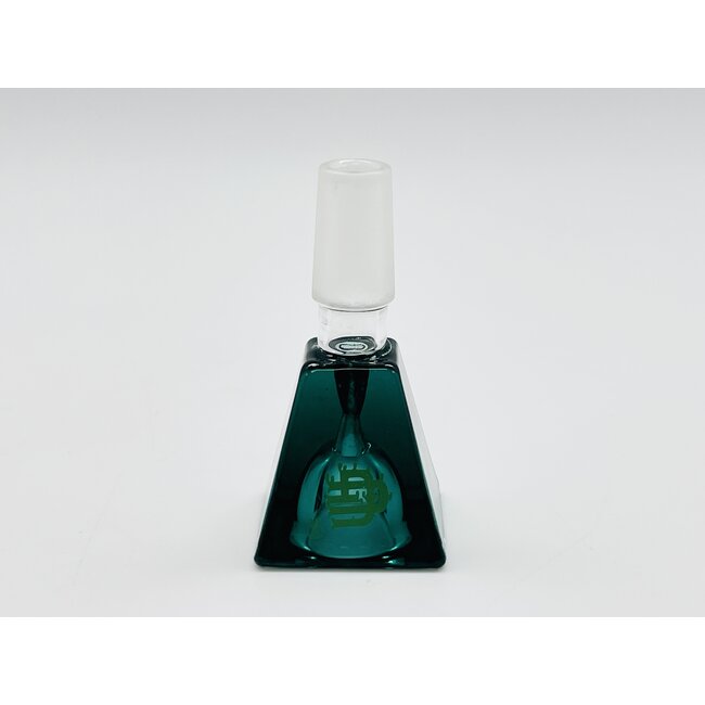 CRYSTAL GLASS 14MM RECTANGULAR CUBE GLASS BOWL