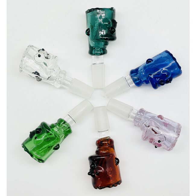 CRYSTAL GLASS 14MM  SIM SAM GLASS BOWL