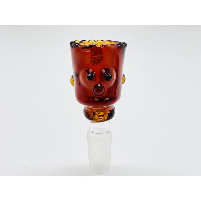 CRYSTAL GLASS 14MM  SIM SAM GLASS BOWL