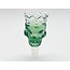 CRYSTAL GLASS 14MM  SKULL CROWN GLASS BOWL