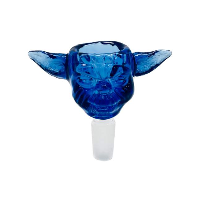 CRYSTAL GLASS CRYSTAL GLASS  ALIEN BOWL 14MM MALE