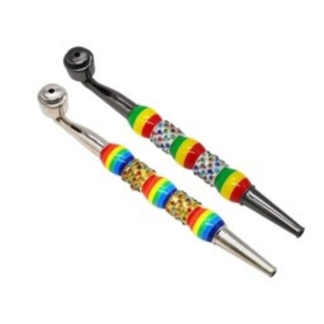 BIG NOSE-LIE  BEAD METAL PIPE-YD152