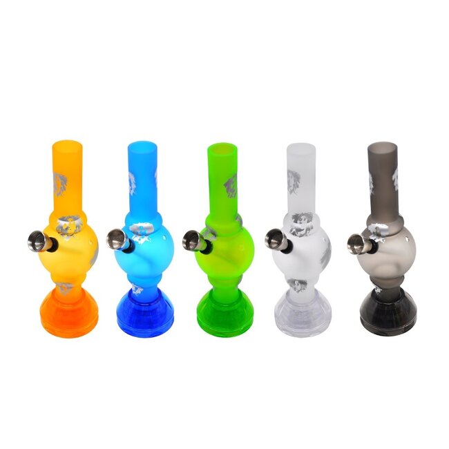 ACRYLIC MINI ACRYLIC HEAD BASE ROLLING STONES  BONG