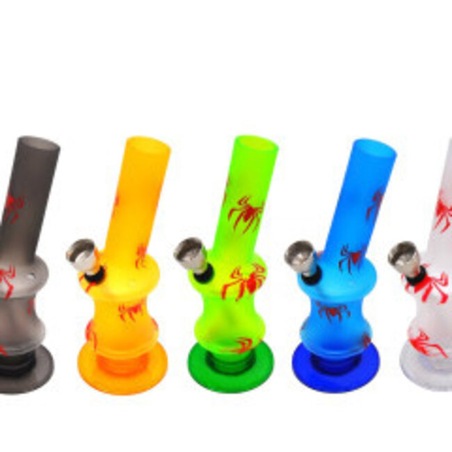 ACRYLIC MINI ACRYLIC SPIDER BONG 5.7'' MIN-MS-012