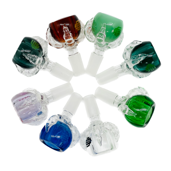 CRYSTAL GLASS 14MM CLAW GLASS BOWL