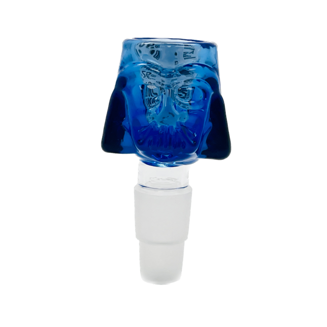 CRYSTAL GLASS 14/18MM MALE DARTH VADER GLASS BOWL