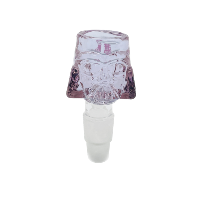 CRYSTAL GLASS 14/18MM MALE DARTH VADER GLASS BOWL