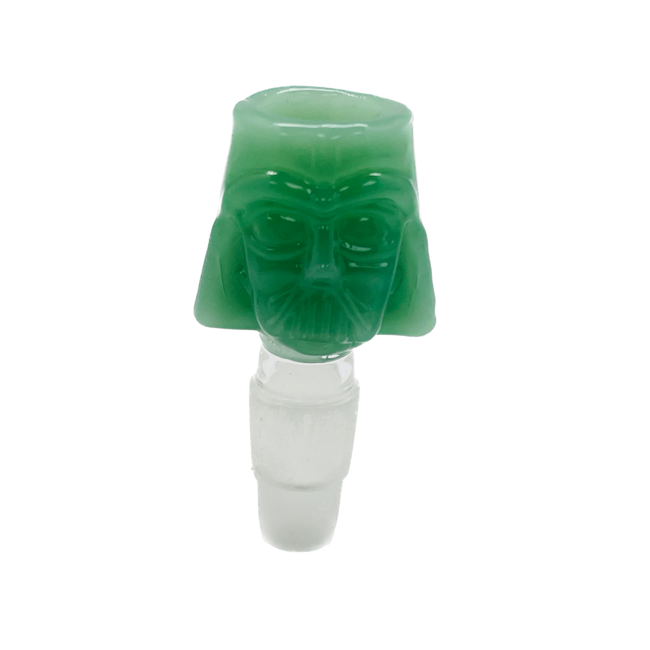 CRYSTAL GLASS 14/18MM MALE DARTH VADER GLASS BOWL