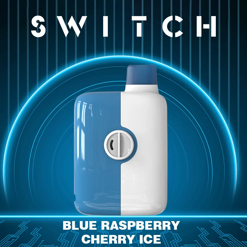 Mouthwatering masterpiece of flavour: Mr. Fog Switch Blue Raspberry Cherry Ice Disposable Vape
