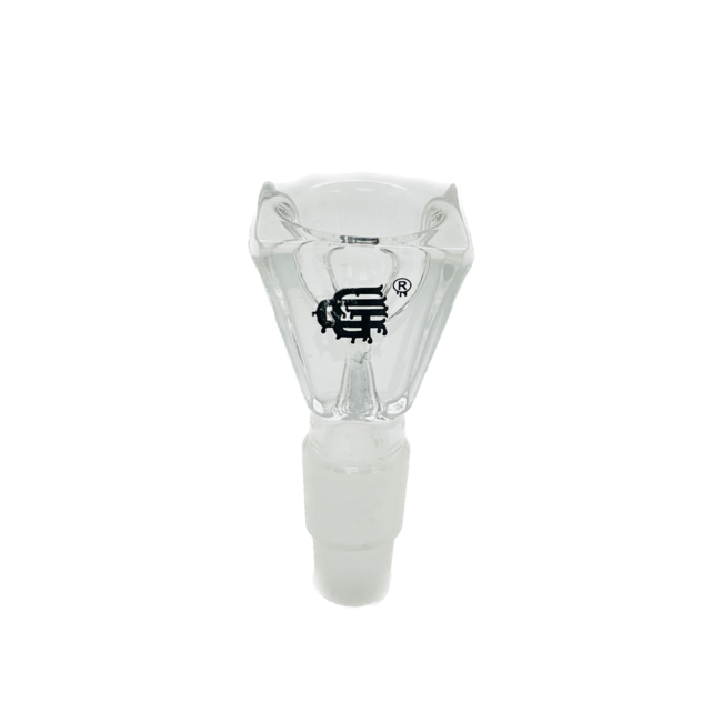 CRYSTAL GLASS 14/18MM RECTANGULAR CUBE GLASS BOWL